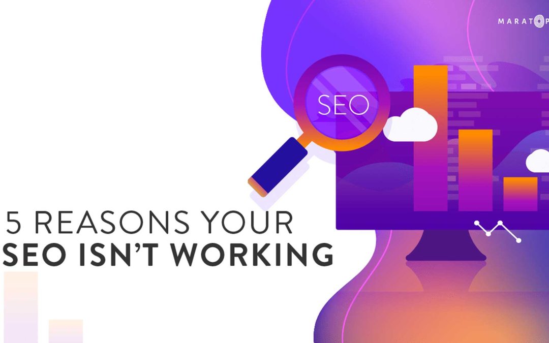 5 reasons your seo isn't working