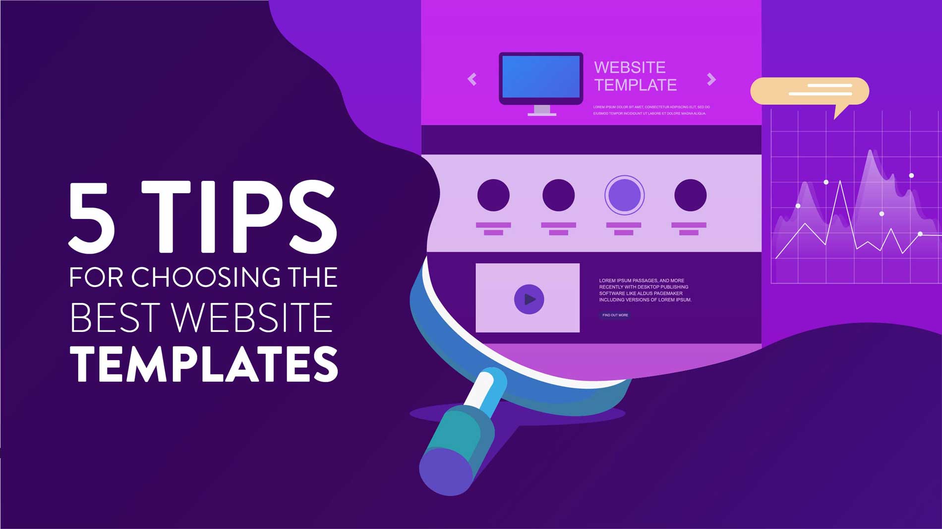 5 tips to choose the best website template