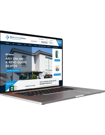 Direct Building Products - Site on Desktop