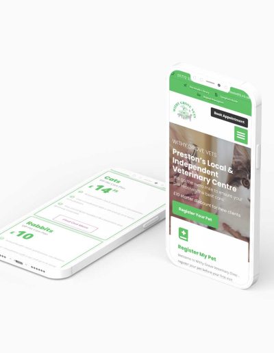 Withy Grove Vets - New Mobile Website