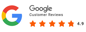 Google Customer Reviews - 4.9/5 stars