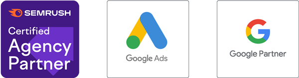 Google Partner | Google Ads Partner | SEMRush Agency Partner